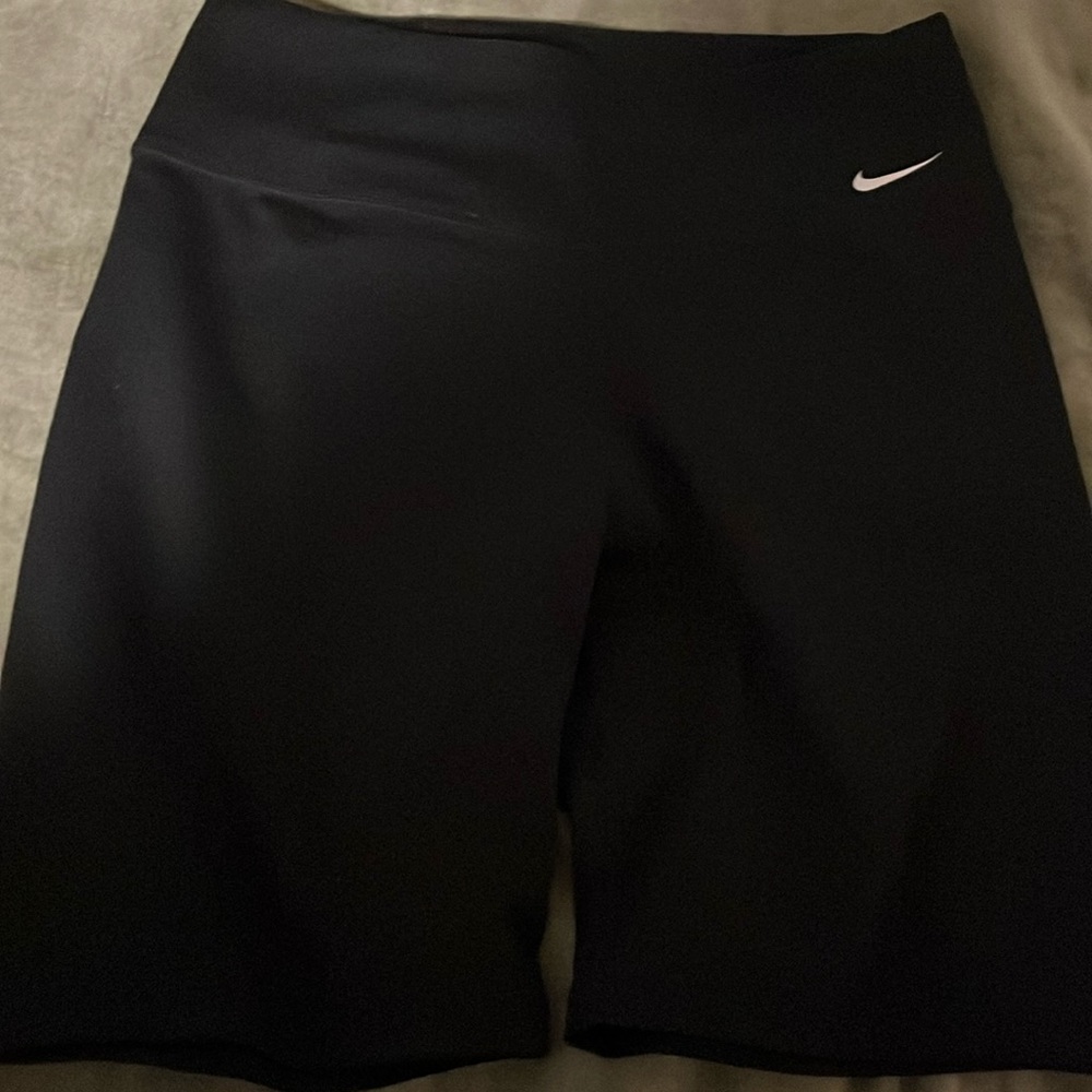 Black Nike biker shorts